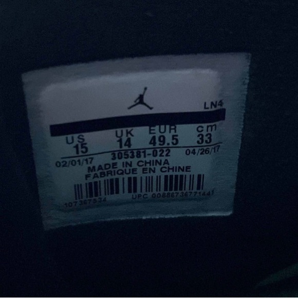 Air Jordan 8 Retro Bred 305381 022 - Picture 7 of 7